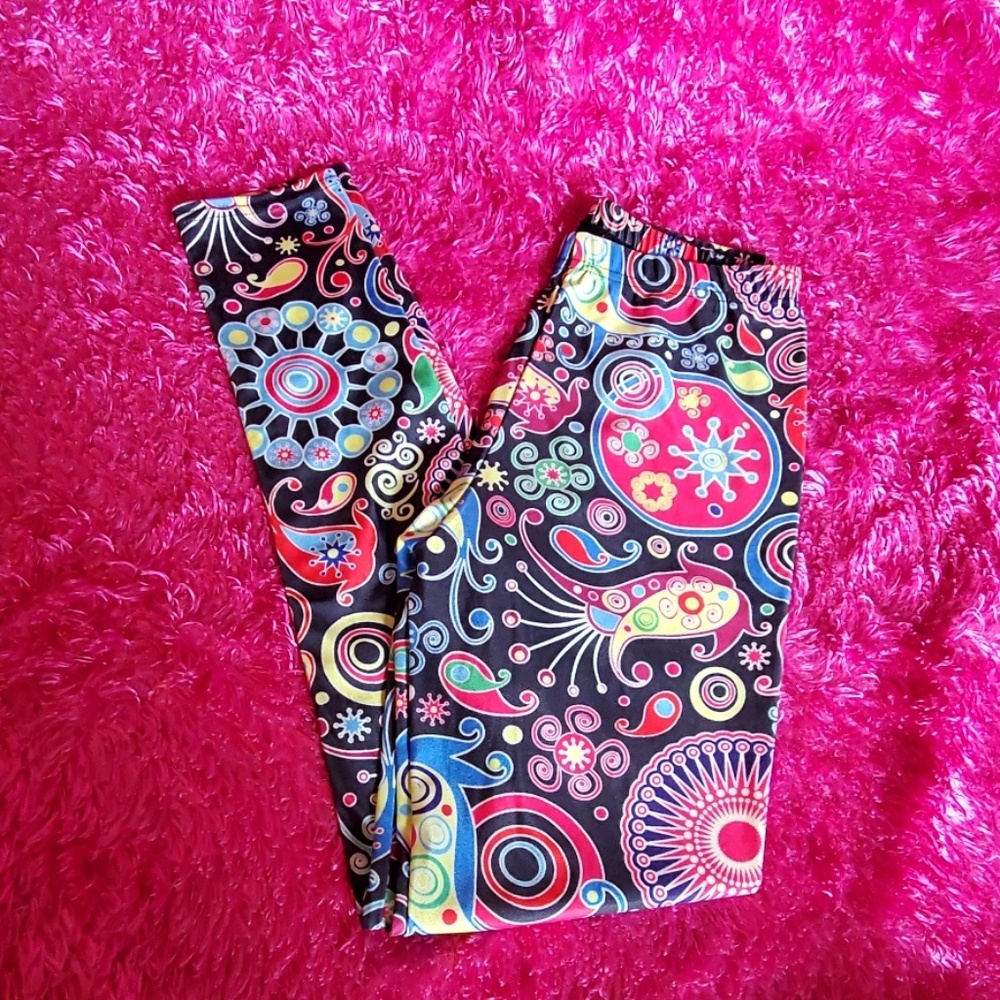 Paisley leggings
